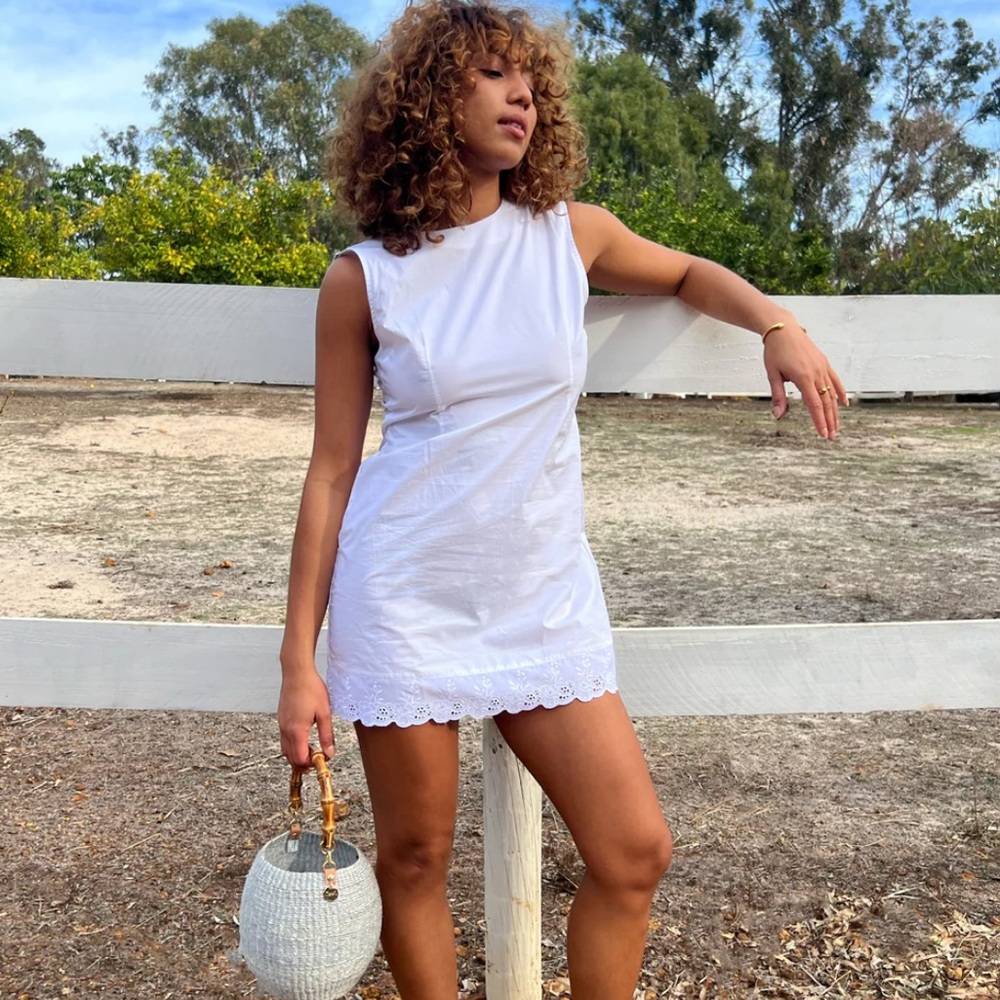 Laneway the Label White Shift Dress
